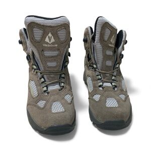 Vasque Youth Tan and Gray Hiking Boots